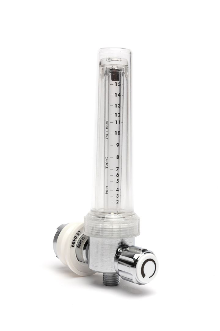 Rotamètre en oxygène 0_15 Lm DKD médical